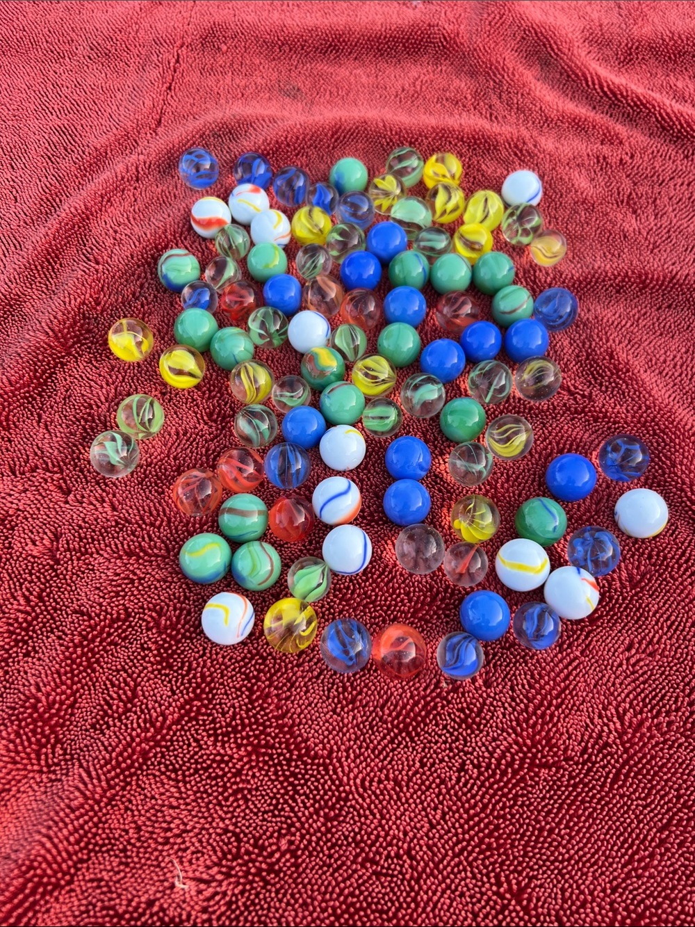 Classic Glass Marbles Assortment - Multicolor Pack